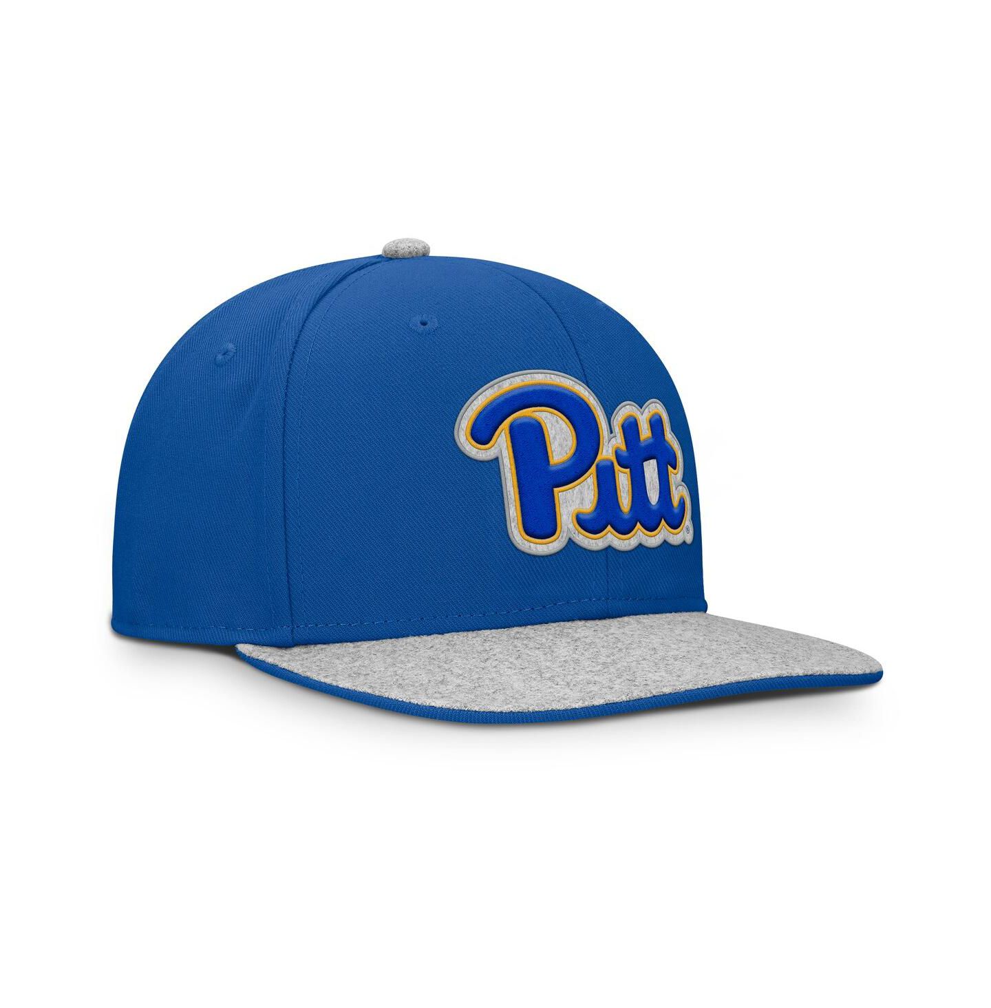 Мужская кепка Fanatics Royal Pitt Panthers Loden Snapback Hat — фото 3
