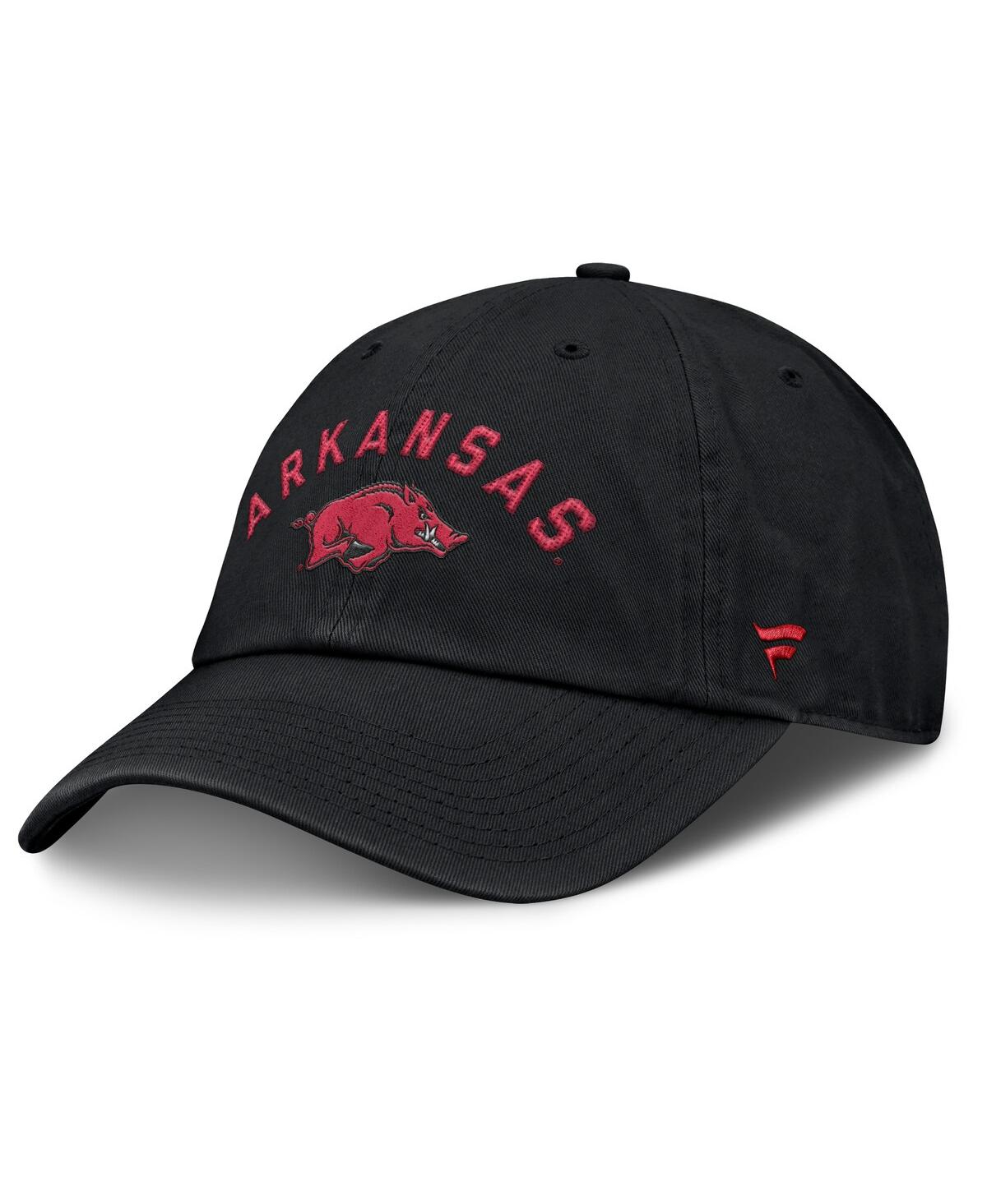 Men's Black Arkansas Razorbacks Myth Adjustable Hat - Black