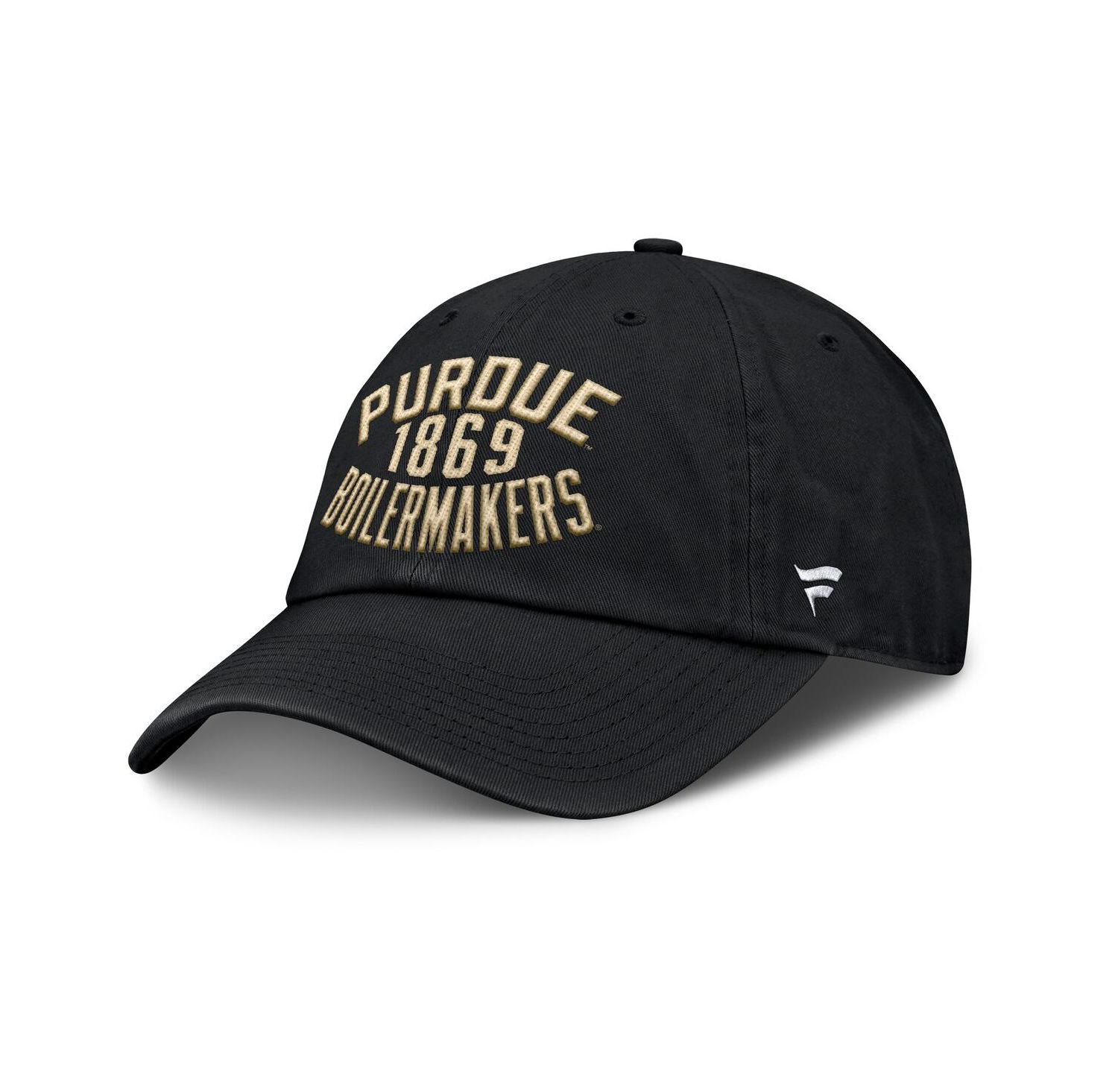 Men's Black Purdue Boilermakers Archer Adjustable Hat