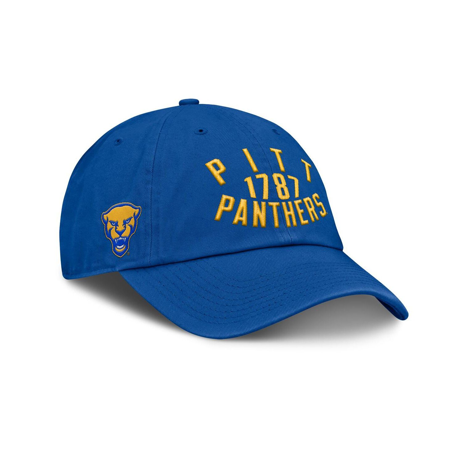 Men's Royal Pitt Panthers Archer Adjustable Hat