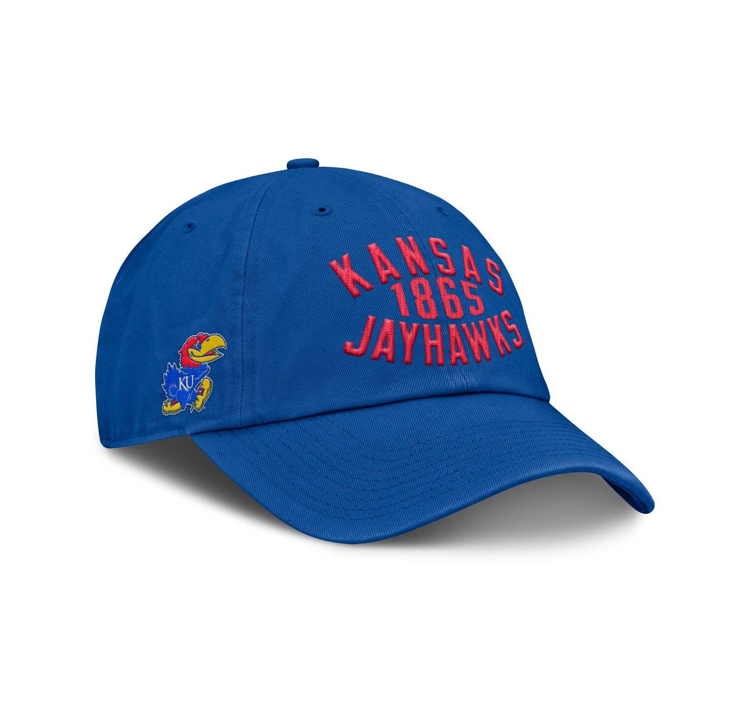 Men's Royal Kansas Jayhawks Archer Adjustable Hat