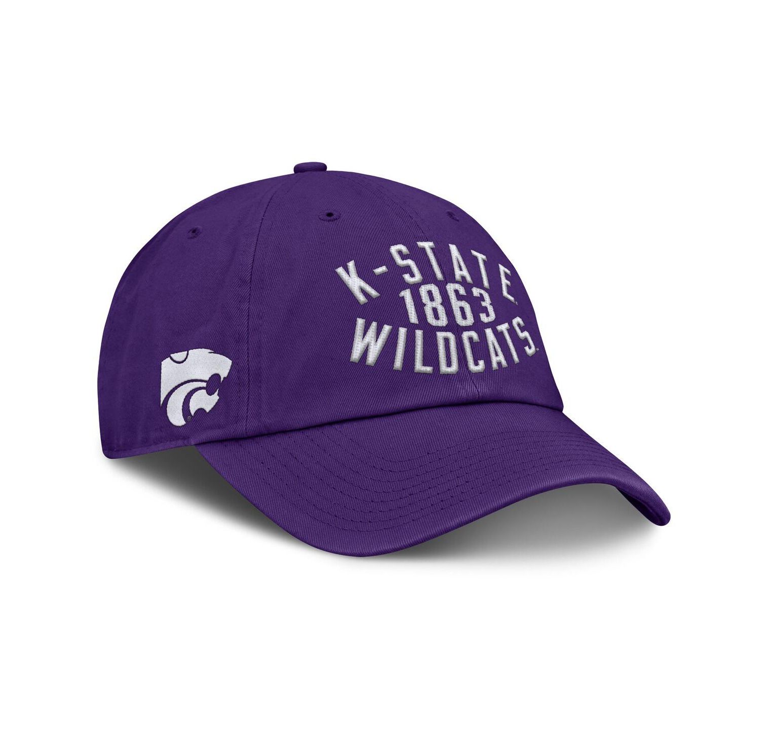 Men's Purple Kansas State Wildcats Archer Adjustable Hat