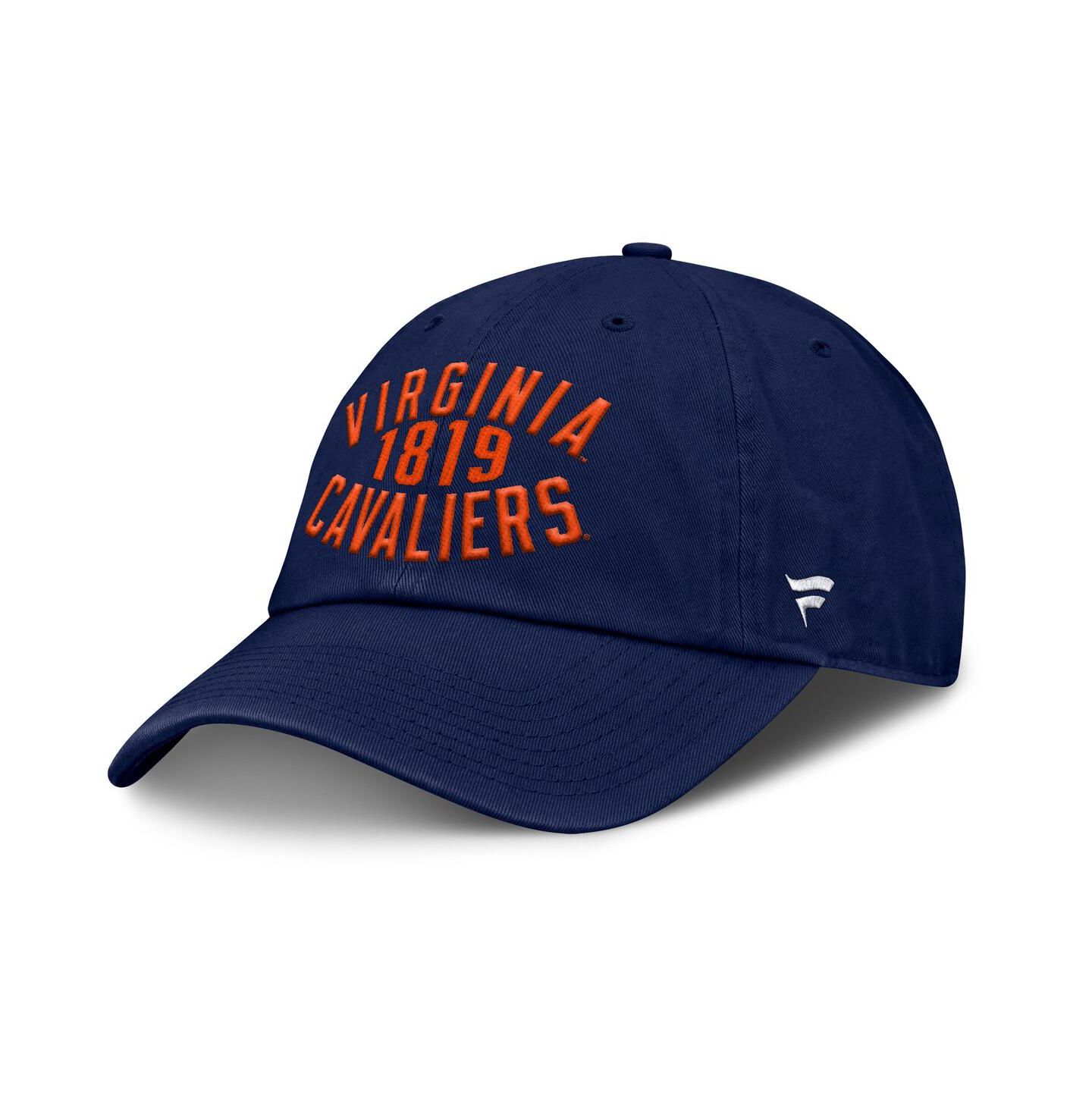 Мужская кепка Fanatics Navy Virginia Cavaliers Archer Adjustable Hat — фото 3