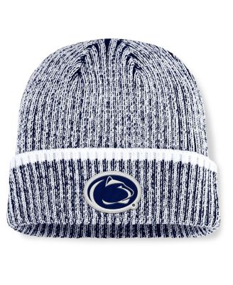 Fanatics - Men's Navy/White Penn State Nittany Lions Haze Cuffed Knit Hat