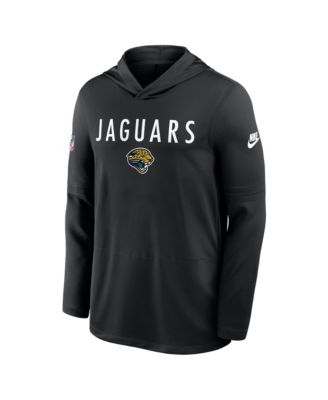 Men's Black Jacksonville Jaguars Alt Pack Pass Accuracy Performance Long Sleeve Hoodie T-Shirt