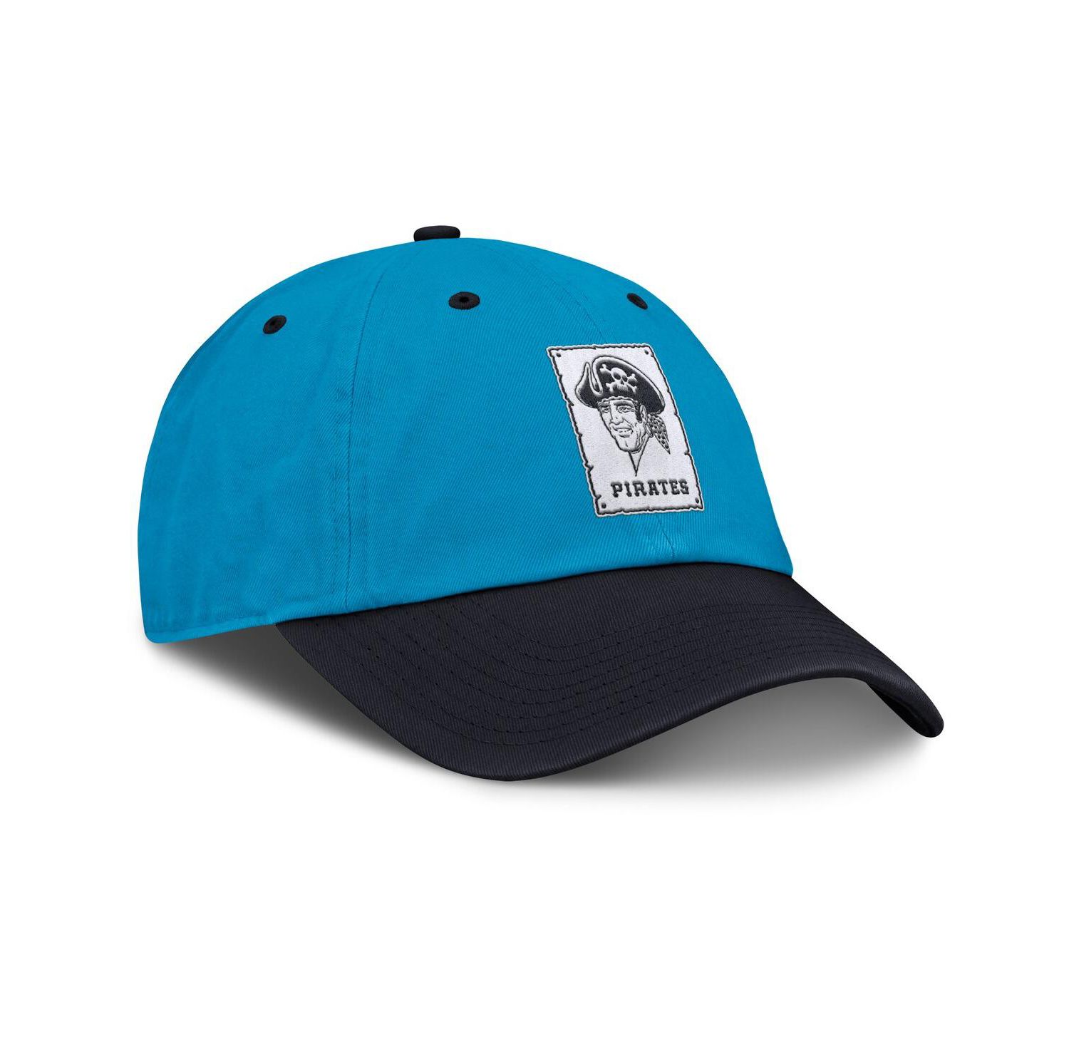 Men's Blue/Navy Pittsburgh Pirates Neon 90s Club Adjustable Hat