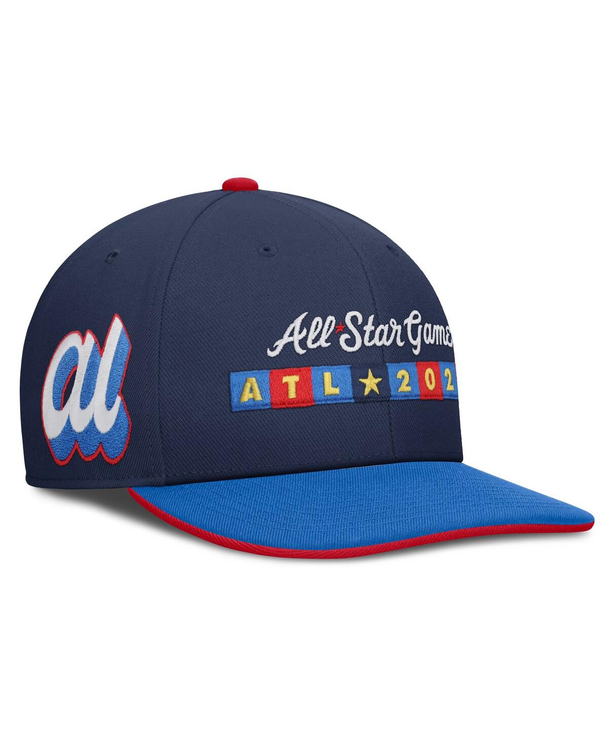 Nike Navy/blue American League 2025 Mlb All-star Game Pro Adjustable Hat In Blue