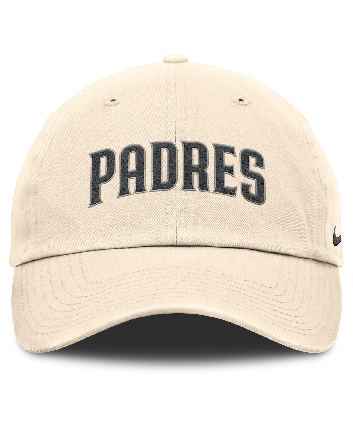 Nike Men's Natural San Diego Padres Camo Pack Club Adjustable Hat In Brown
