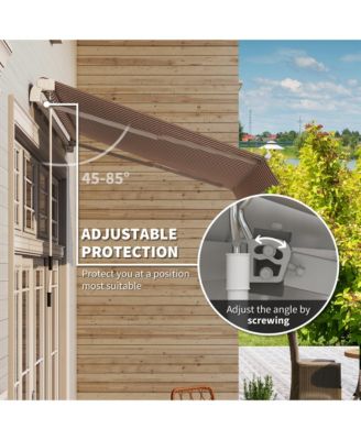 Openable Outside Sun Shade for Window/Door to uce Heat in Your Home