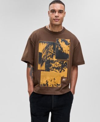 Mode of One - Men's Relaxed-Fit Digital Photo Print T-Shirt