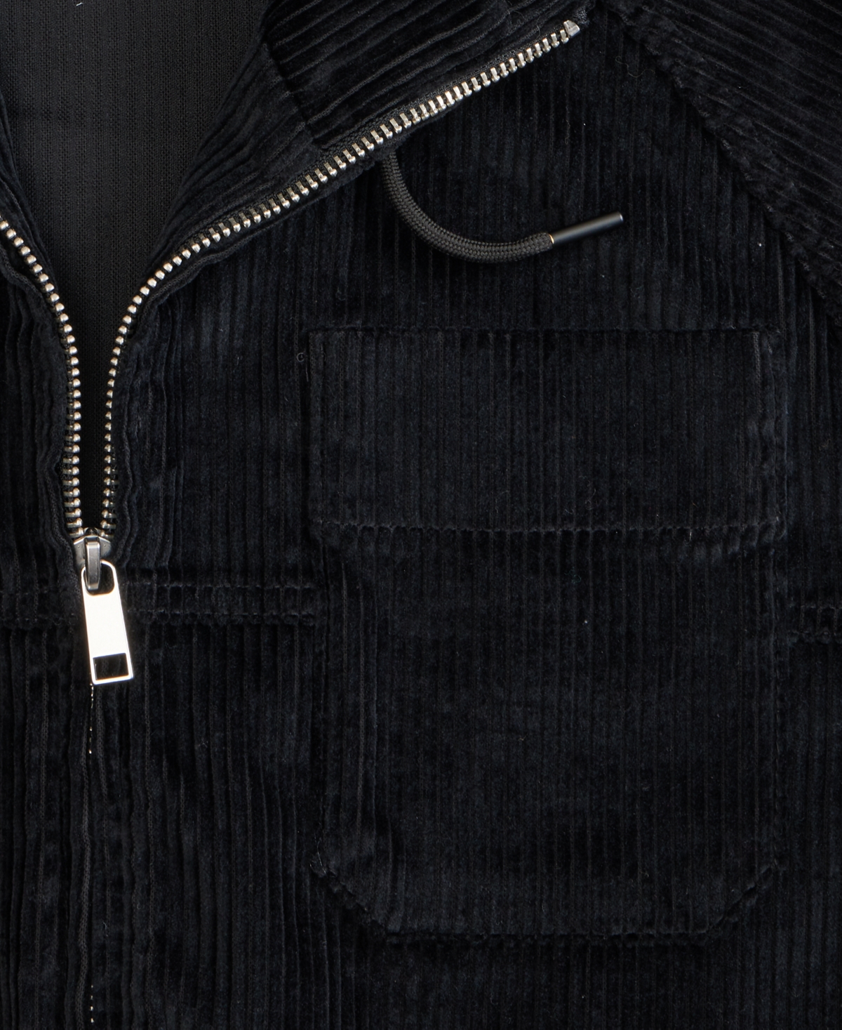 Mode Of One Men's Relaxed-fit Corduroy Hoodie Jacket, Macy's Exclusive In Black