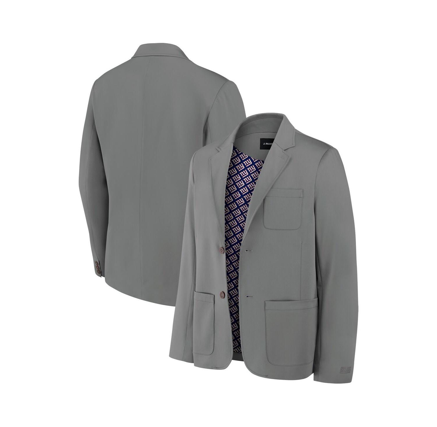 Men's Graphite New York Giants Man-In-Motion Blazer