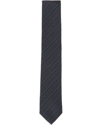 Men's Ember Stripe Pattern Tie, Macy's Exclusive