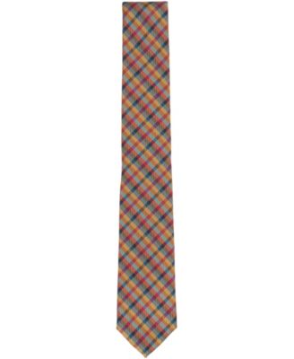 Men's Cavendish Plaid Tie, Macy's Exclusive