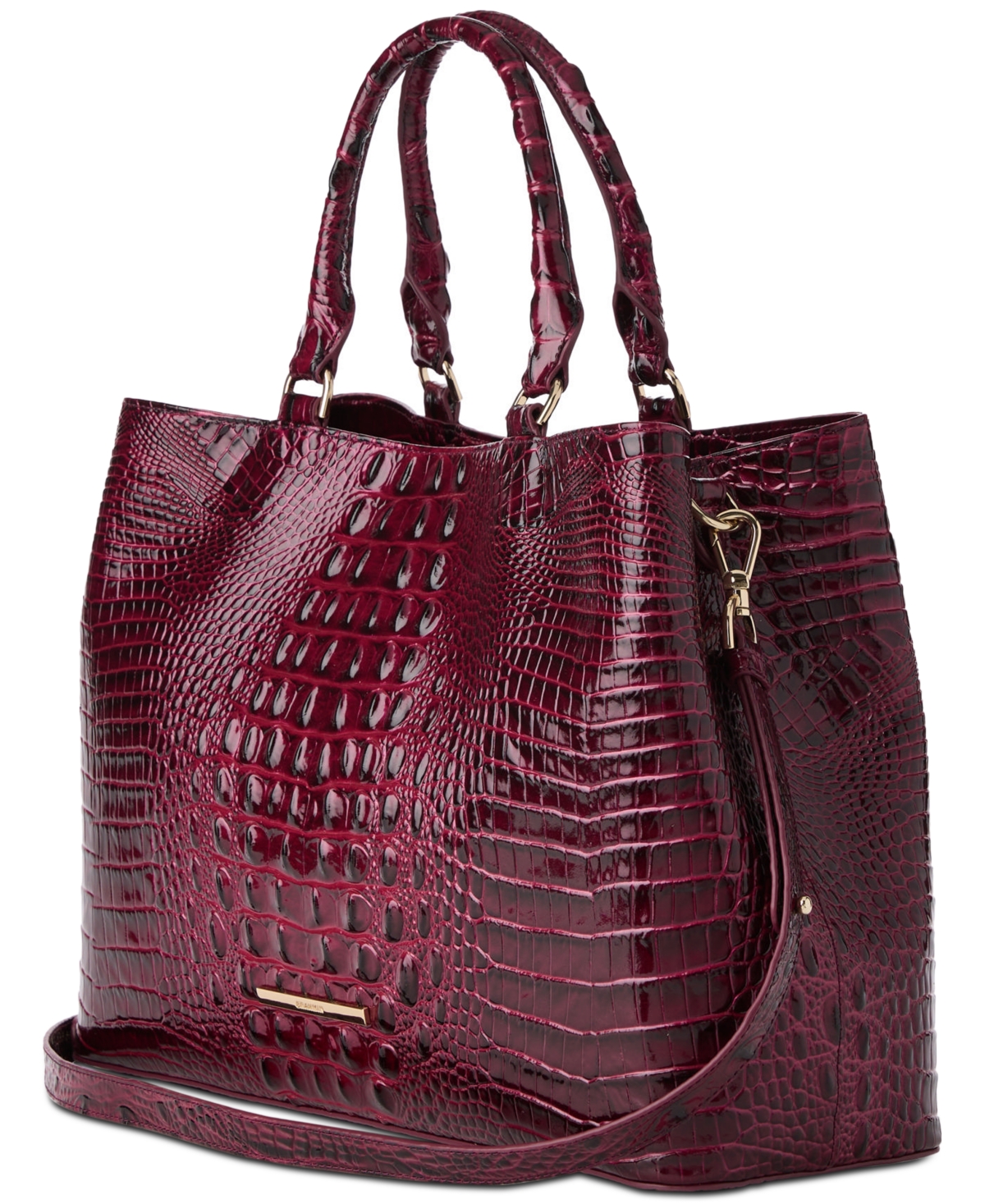 Brahmin Denise Large Leather Carryall Bag