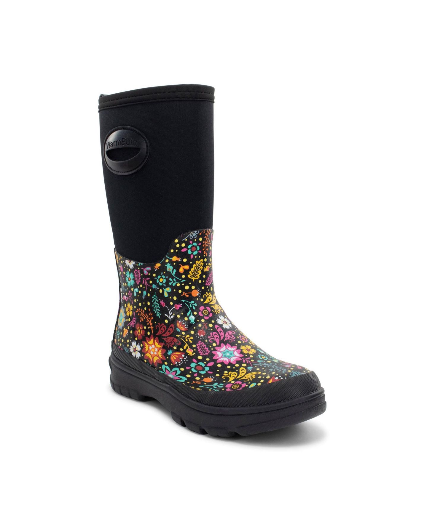 Женские ботинки Western Chief Garden Play Neoprene Mid Cold Weather Boot, цвет: Чёрный — фото 2