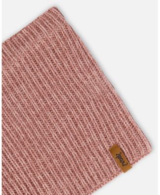 Girl Mid-Season Knit Neck Warmer Dusty Pink - Toddler|Child