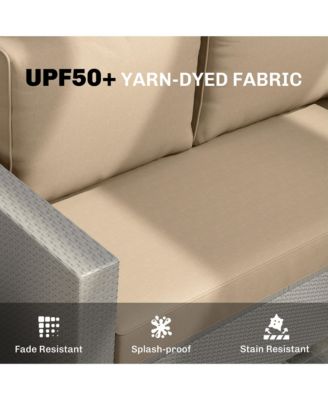 5 in Patio Furniture Cushions Outdoor Loveseat Cushions