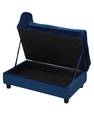 Luxury Small Dog Bed Couch W/ Storage, Little Dog Sofa