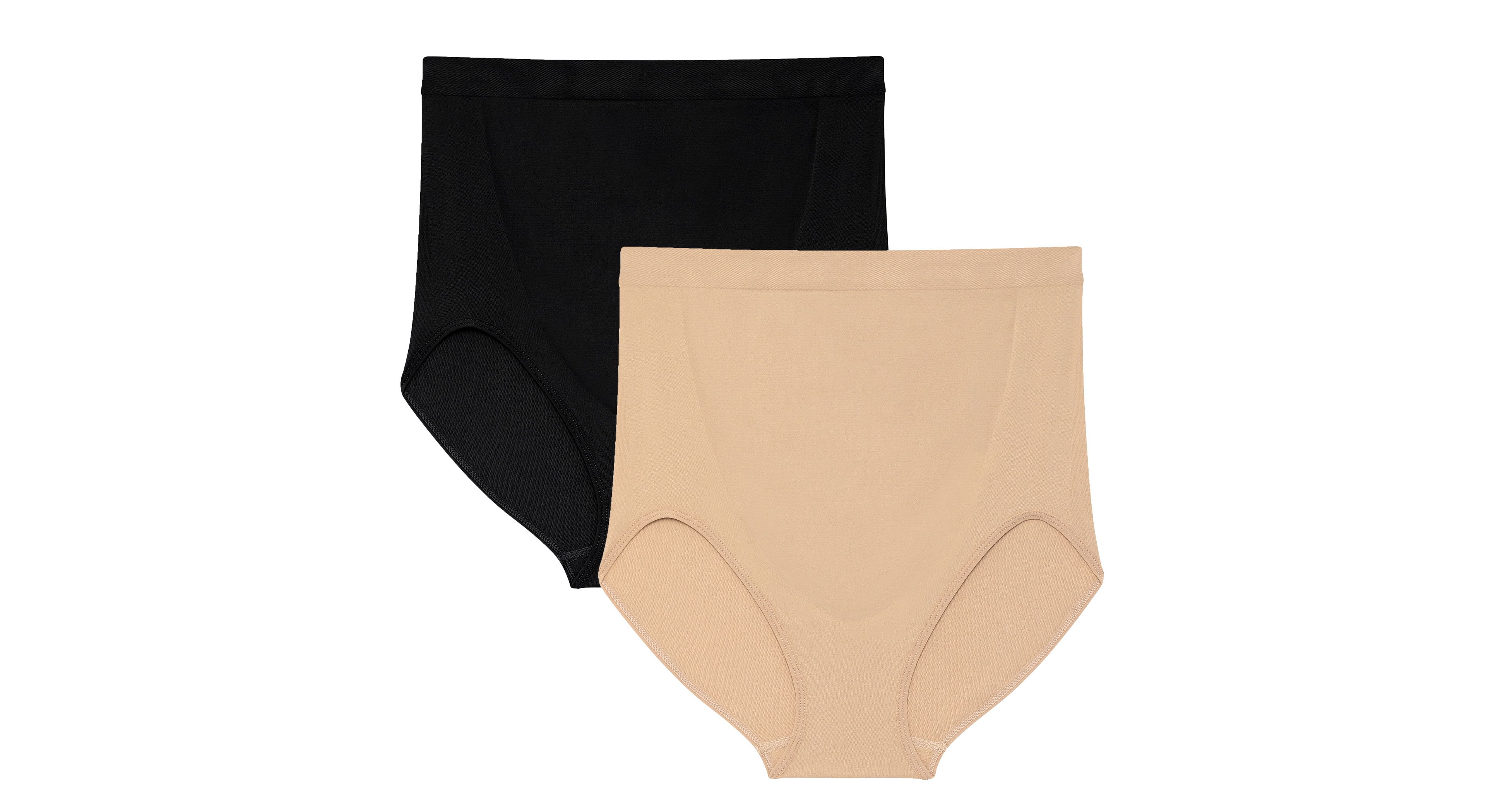 Motherhood Women's Maternity Seamless Over-the-Bump Panty, 2-Pack