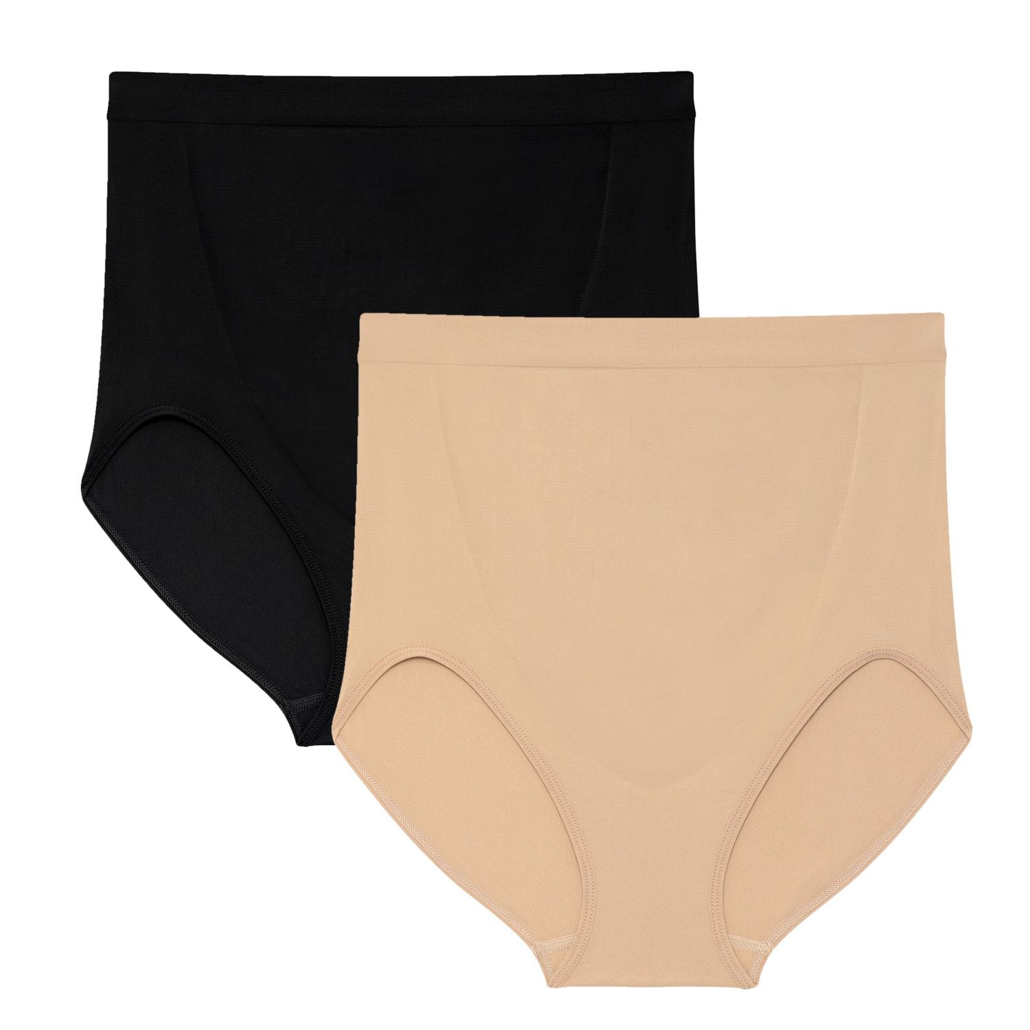 Motherhood Women's Maternity Seamless Over-the-Bump Panty, 2-Pack