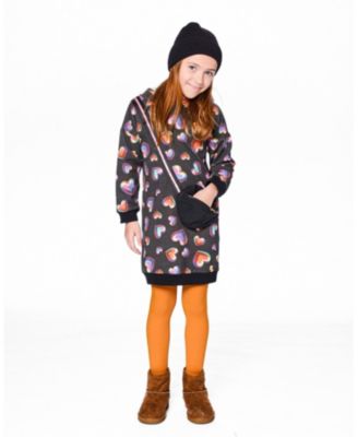 Girl Super Soft Ribbed Leggings Golden Yellow - Child