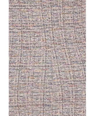 Women's Cap Sleeve Dress Boucle, Pink, XLarge