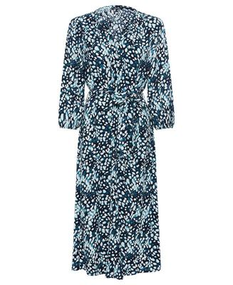 Women's Modern Animal Print Tunic Dress