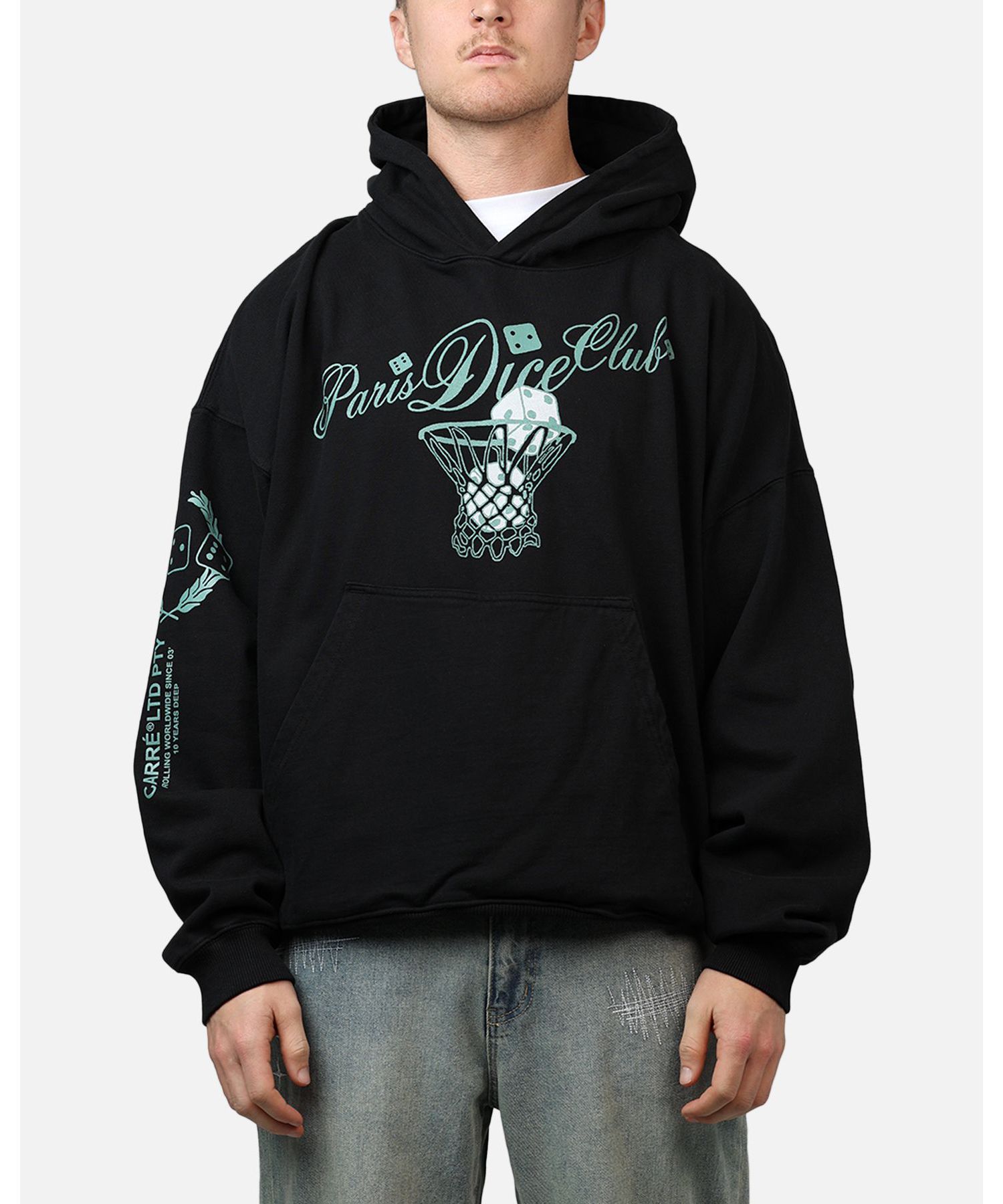 Men's Hooper Hoodie, Medium, Black