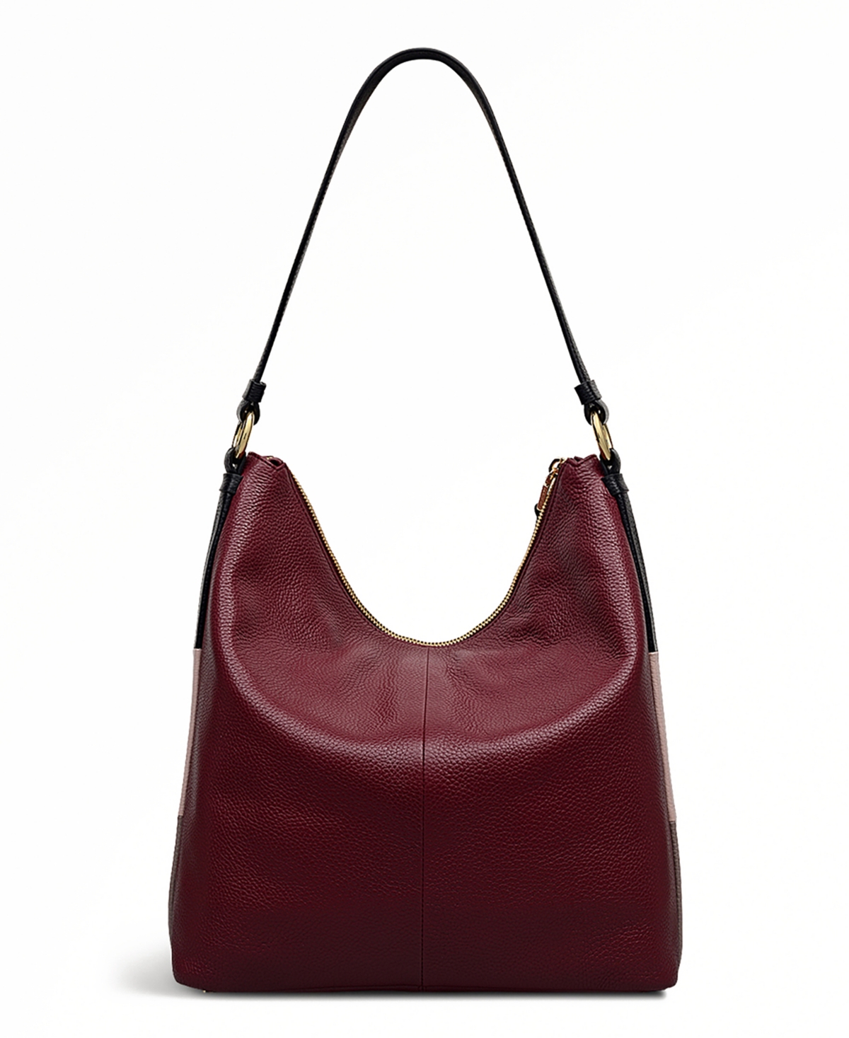 Radley London Waterloo Way Small Zip Top Shoulder Bag In Burgundy