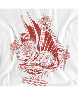 Men's Dungeons And Dragons Year Of The Dragon Red Lantern T-Shirt
