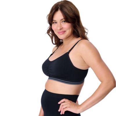 Motherhood Women's Maternity Seamless Nursing and Hands-Free Pumping Bra