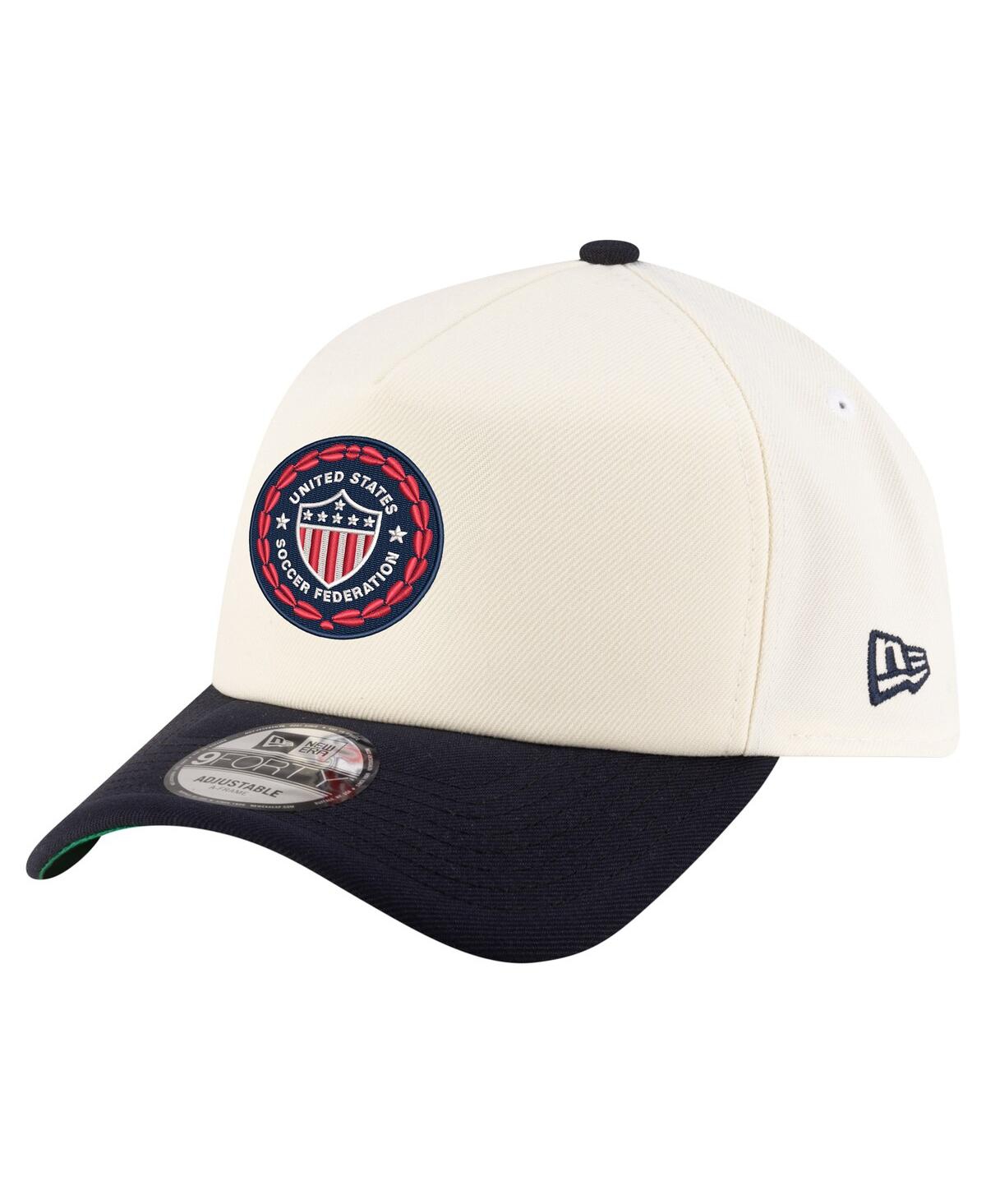 Men's Cream Usmnt 1986 Retro Foam 9FORTY Adjustable Hat - Cream