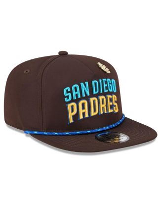 Men's Brown San Diego Padres 2025 Big League Chew Golfer Snapback Hat