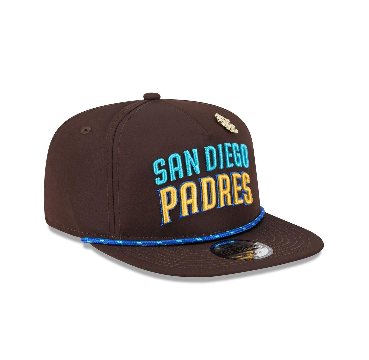 Men's Brown San Diego Padres 2025 Big League Chew Golfer Snapback Hat