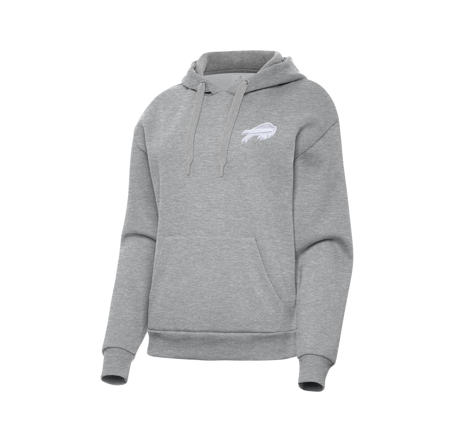 Women's Heather Gray Buffalo Bills Victory Pullover Hoodie