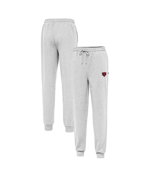 Мужские брюки Antigua Heather Gray Chicago Bears Idol Jogger