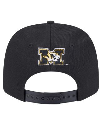 Men's Black Missouri Tigers Team Collective 9SEVENTY Stretch-Snap Adjustable Hat