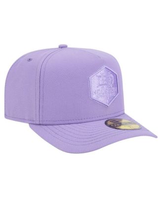 Men's Purple Houston Dynamo FC Color Pack A-Frame 59FIFTY Fitted Hat