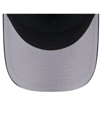 Men's Light Blue/Navy Colorado Rockies 2-Tone Color Pack 9FORTY M-Crown A-Frame Adjustable Hat