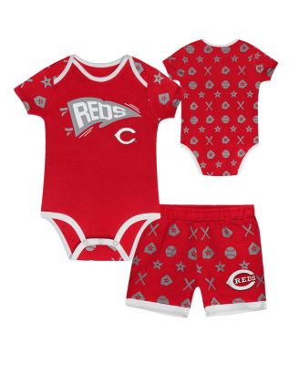 Outerstuff - Baby Boys and Girls 2-Piece Navy Detroit Tigers On Deck Diaper Cover Set