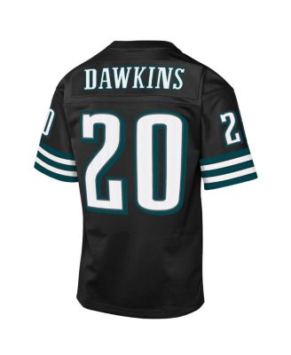 Big Boys and Girls&nbsp; Brian Dawkins Black Philadelphia Eagles 2004 Throwback Fashion Jersey