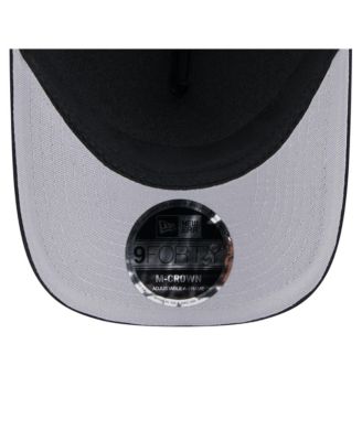 Men's Black Chicago Cubs Gradient 9FORTY A-Frame M-Crown Trucker Adjustable Hat