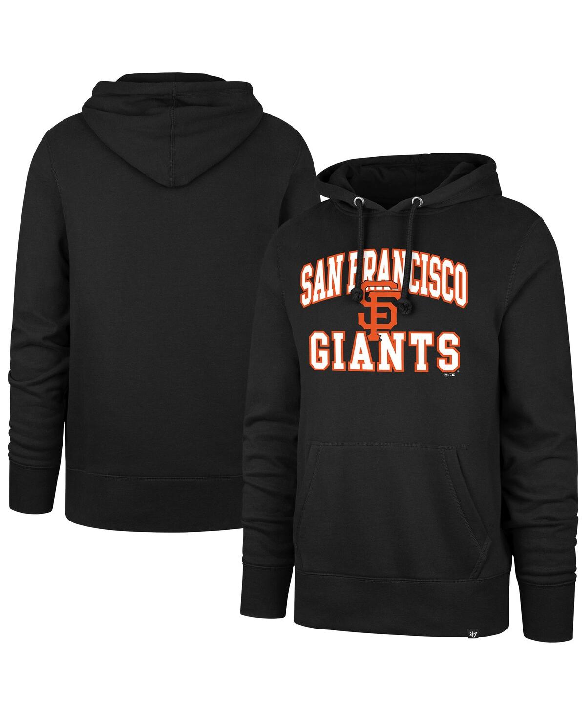 Men's Black San Francisco Giants Velocity Headline Pullover Hoodie - Black