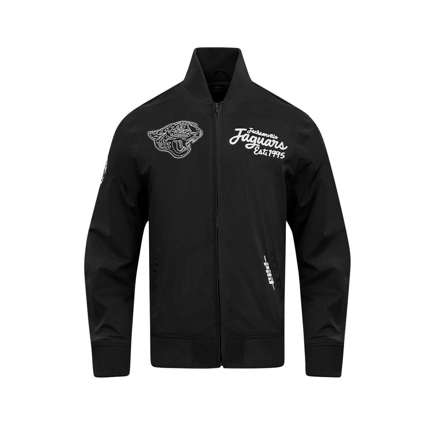 Men's Black Jacksonville Jaguars Paint The City Twill Full-Zip Jacket