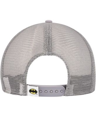 Men's Gray Batman 9FIFTY Snapback Trucker Hat
