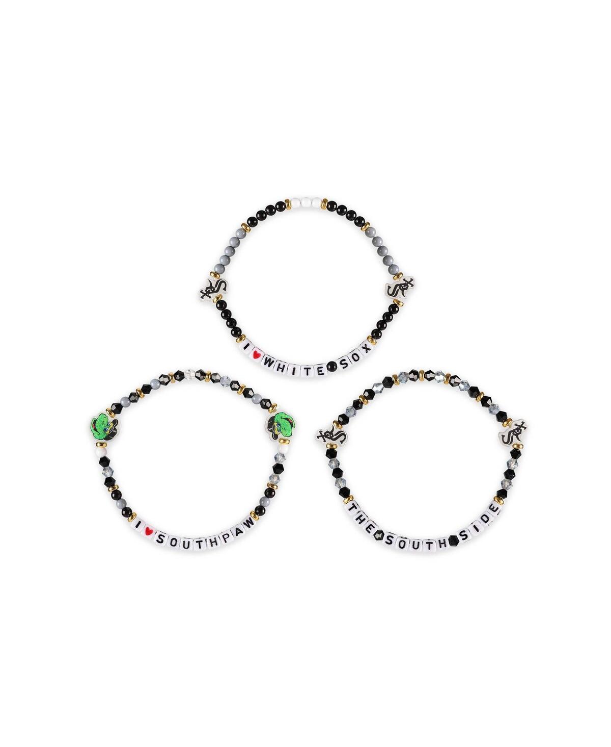 Chicago White Sox 3-Pack Friendship Bracelet Set