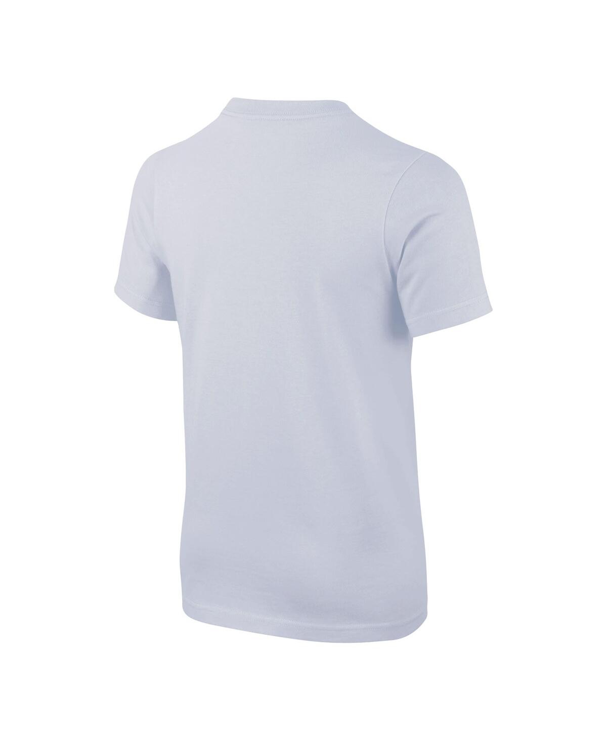 Nike Big Boys And Girls White Core T-shirt In White