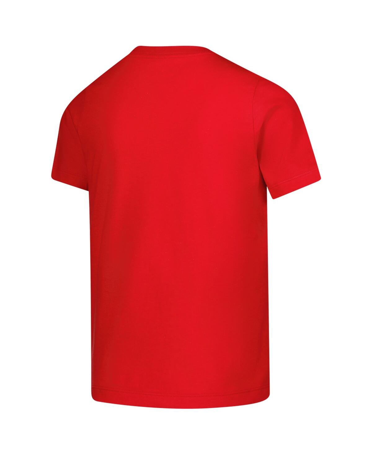 Nike Big Boys And Girls Red U.s. Paralympics Core T-shirt In Red