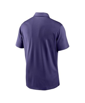 Men's Purple TCU Horned Frogs Victory Solid Performance Polo Shirt